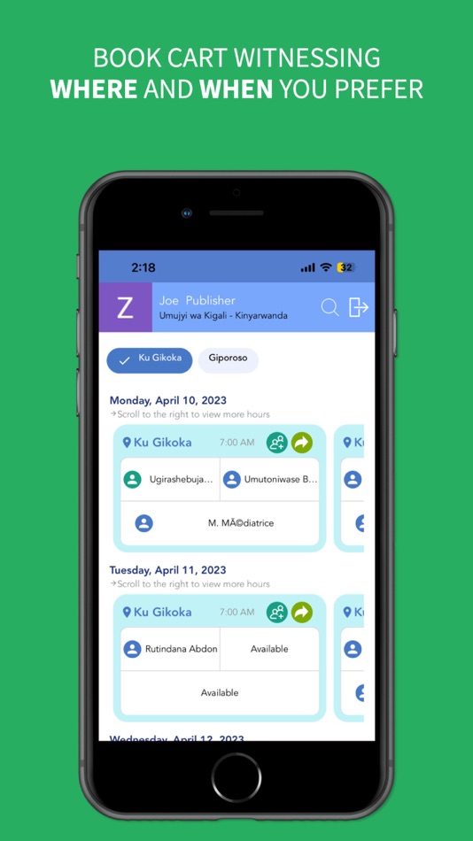 #2. Cart Schedule (iOS) 由: Trace Apps