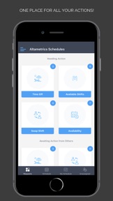 Altametrics Schedules screenshot