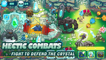 Crystania Wars 2-Tower Defense Screenshot