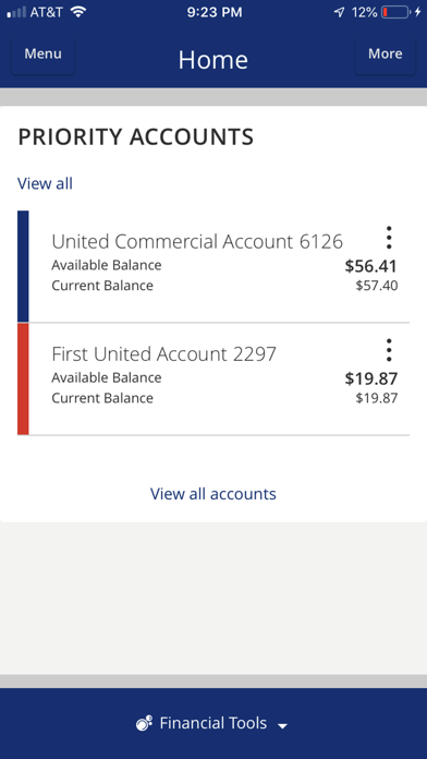 First United Bank Mobile Screenshot