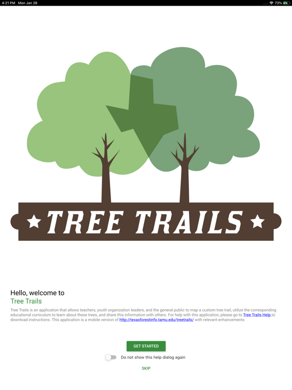 Tree Trails iPad screenshot
