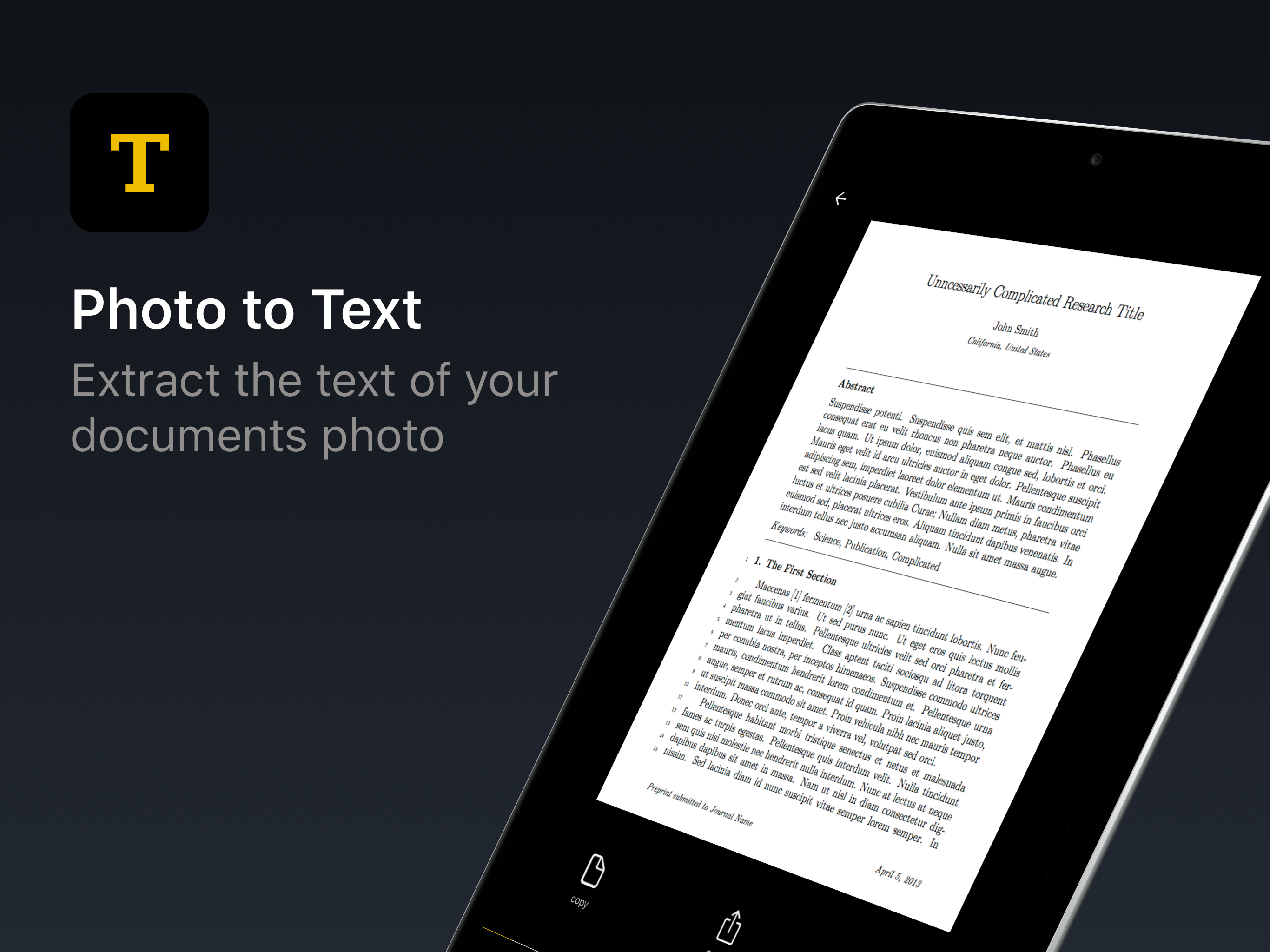 mScanner PDF Document Scanner