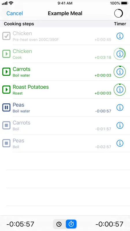 Easy Cooking Timer screenshot 1 of 5
