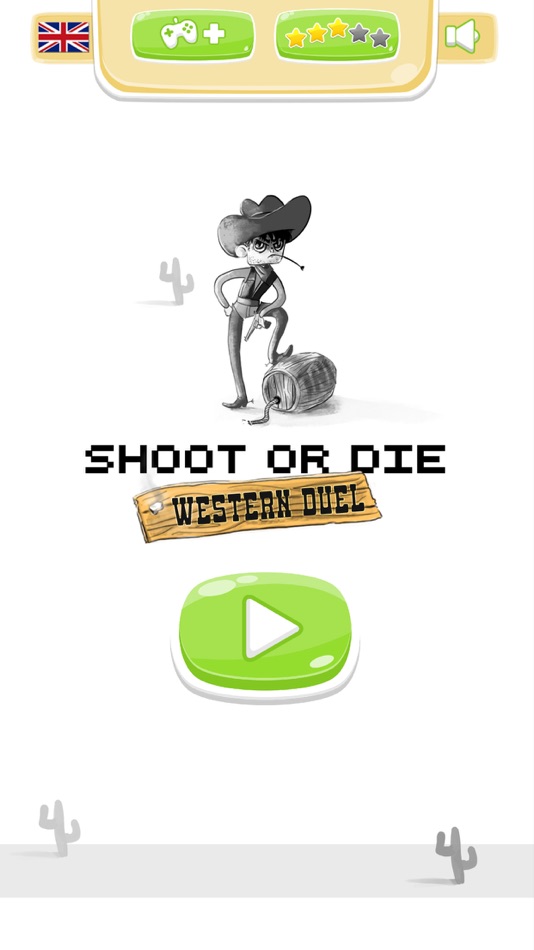 #5. Shoot or Die Western duel (iOS) De: PLAYTOUCH