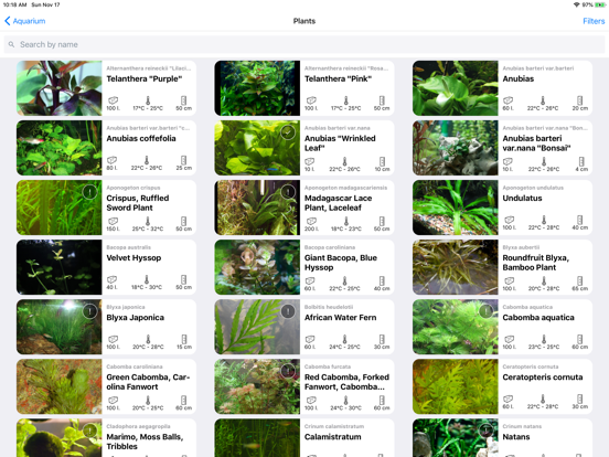 Aquareka iPad screenshot