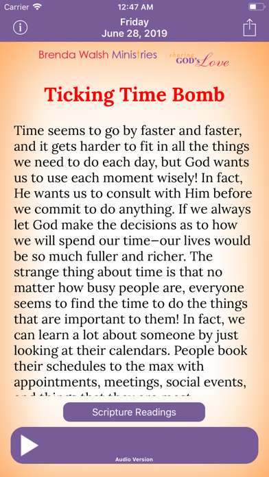 Sharing God's Love Screenshot