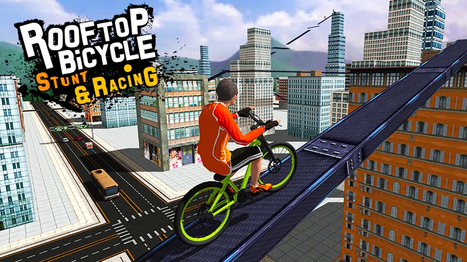 #3. Rooftop Bicycle Simulator 2023 (iOS) 由: Manzoor Ahmad