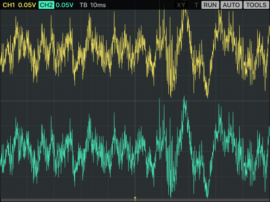 Oscilloscope iPad app afbeelding 5