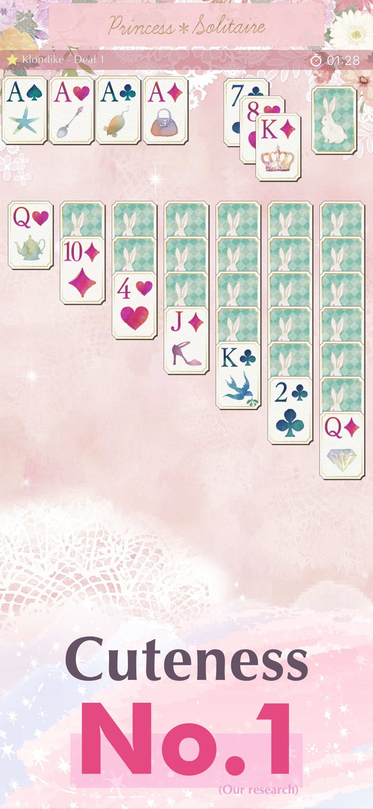 Princess*Solitaire: Cute Games