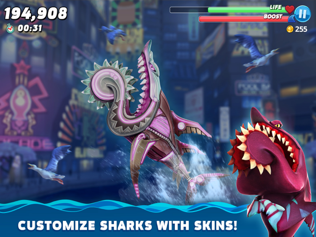 ‎Hungry Shark World תמונות מסך