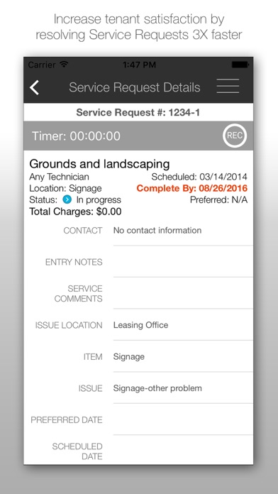 Screenshot #2 pour Mobile Facilities by RealPage