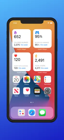 Game screenshot Health&Fitness Health Widgets mod apk