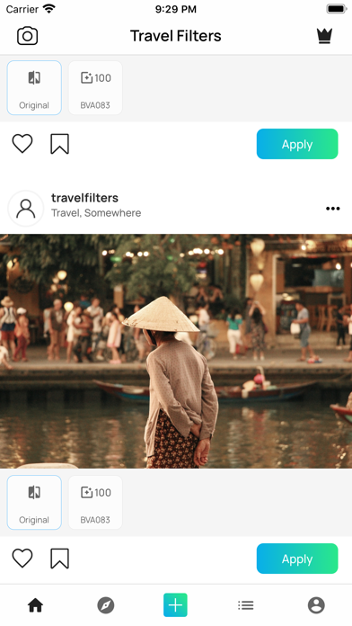Travel Filters, Analog Presets Screenshot