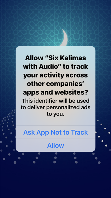 Six Kalimas with Audio Screenshot