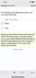 Montana DMV Test Prep screenshot #5 for iPhone