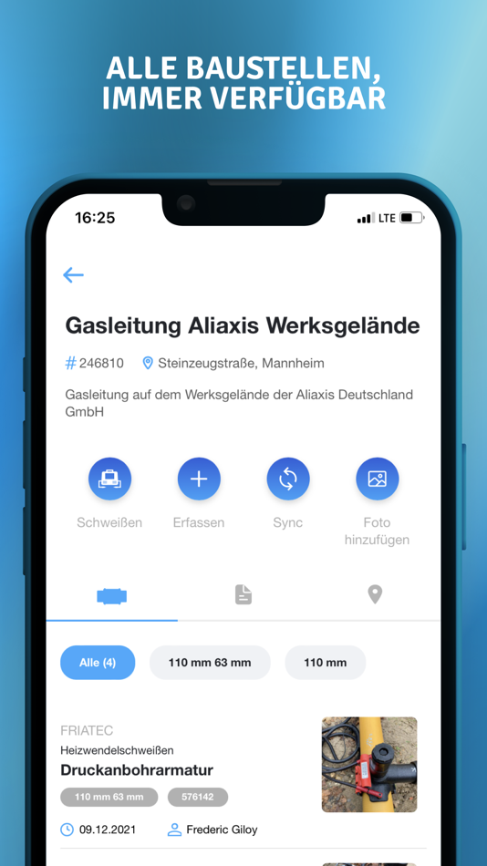 #2. WorkFlow (iOS) 由: Aliaxis Deutschland GmbH