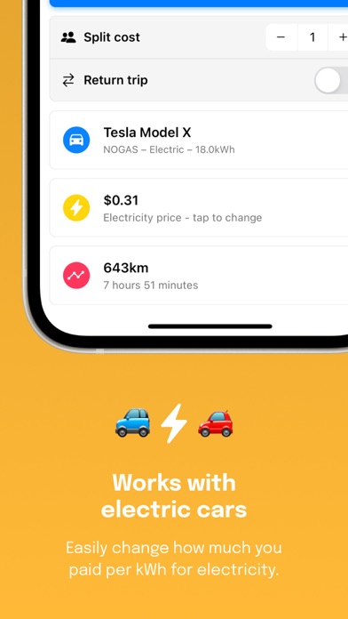 Roadtrip: Fuel Cost Calculatorのおすすめ画像4