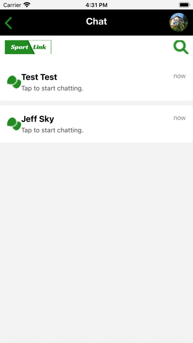 SportLink Screenshot