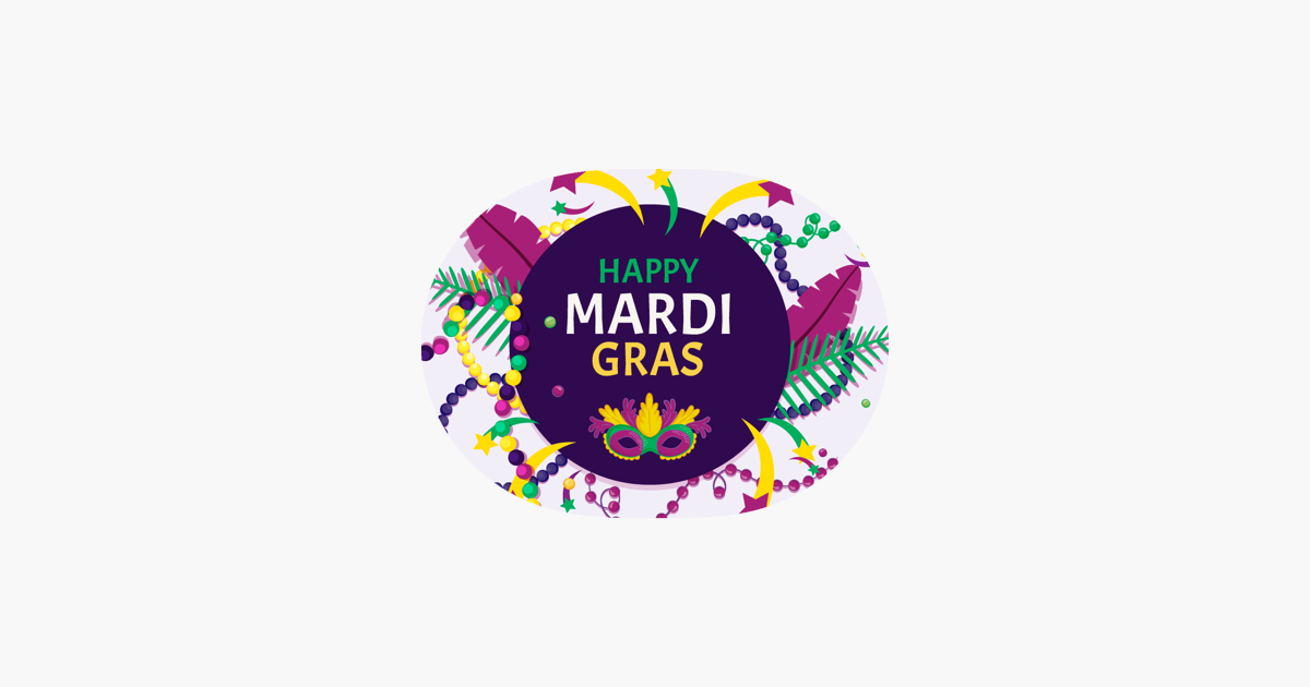 Mardi Gras Carnival Stickers by Jai Parkash