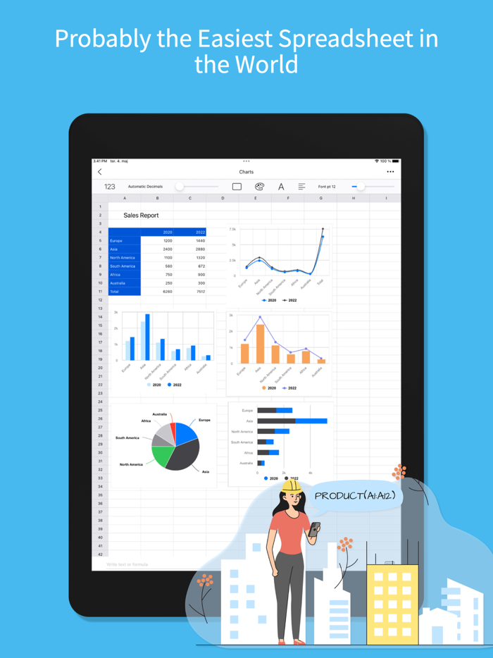 The Spreadsheet App.
