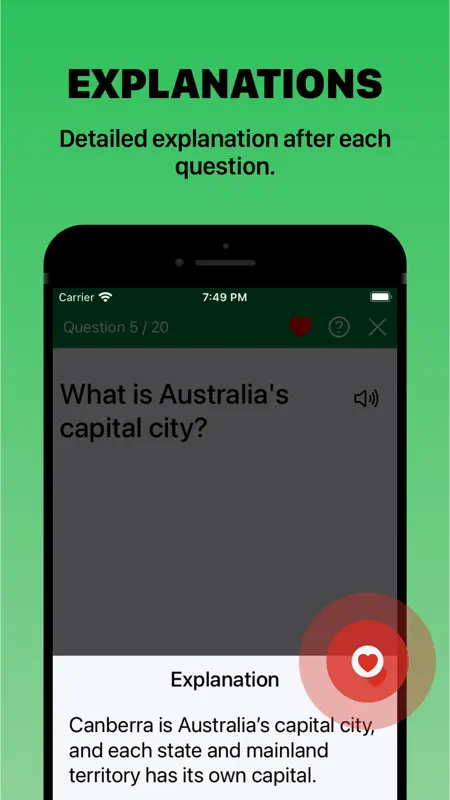 Citizenship Test AU 2026 (New) screenshot 4 of 7