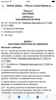 código penal brasileiro iphone screenshot 2
