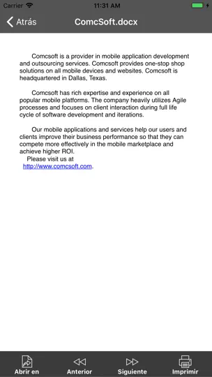 Captura de pantalla de IZip – Zip Unzip Unrar en iPhone 3