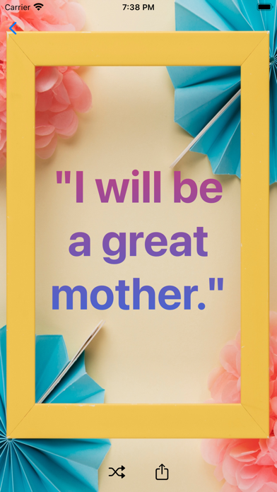 Pregnancy Affirmations Screenshot