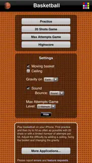 basketball game iphone screenshot 4