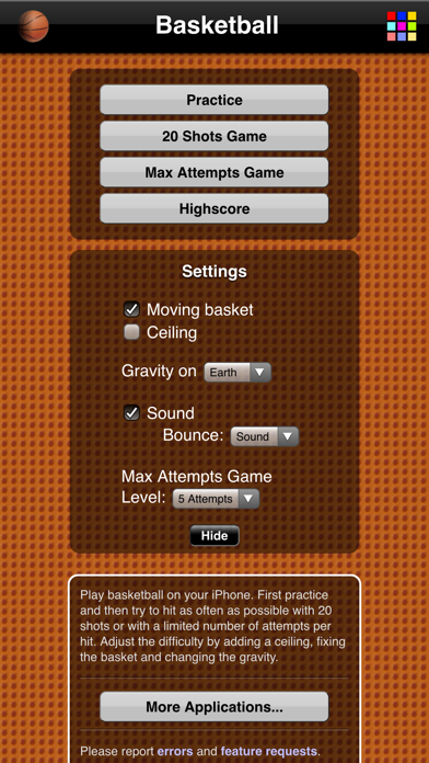 Basketball Game Screenshot