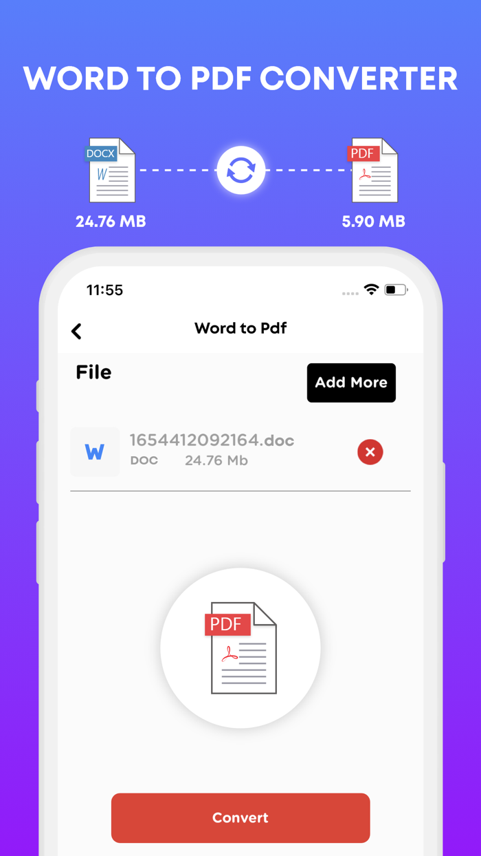 Word to Pdf Converter - Reader