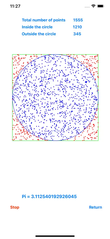 Calculation of Pi