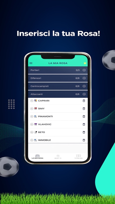Fantatitolari Screenshot