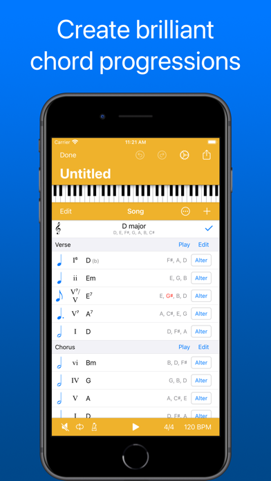 Screenshot #1 pour Suggester : Chords and Scales