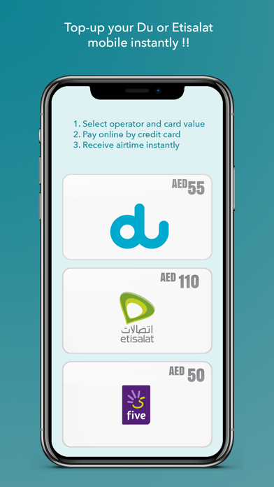 iRecharge - Quick Top ups Screenshot