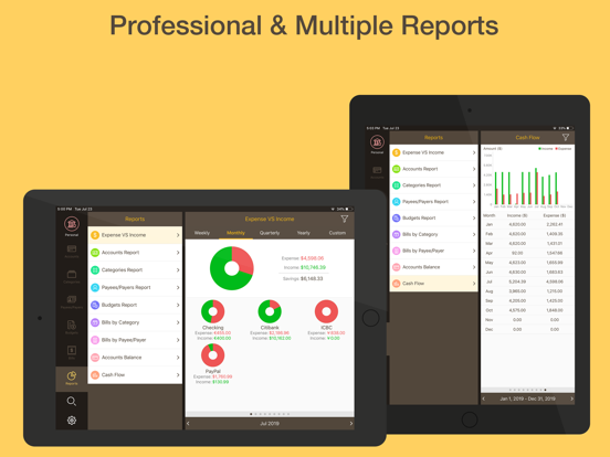 Money Monitor: Expense Tracker iPad screenshot 7 - Finance app