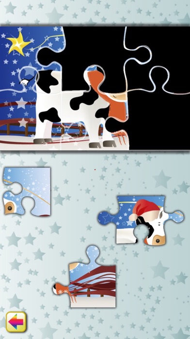 Xmas Jigsaws Puzzle Game: Farm Screenshot