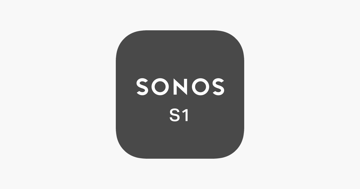 Sonos S1 Controller on the App Store