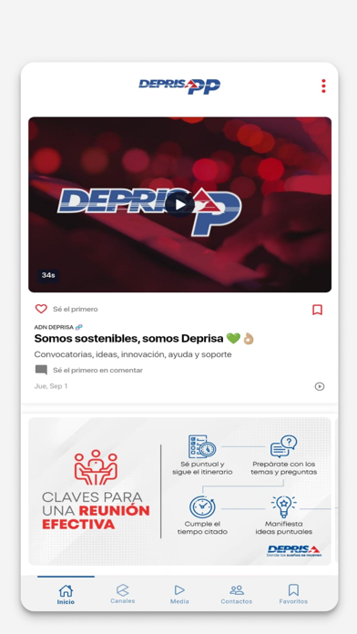 Deprisa App Screenshot