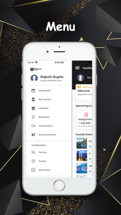 Blakskill LMS Screenshot