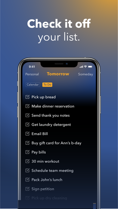 Homespace - Organize your life Screenshot