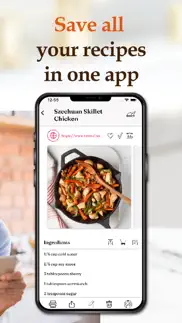 recipe keeper tasty organizer iphone screenshot 2
