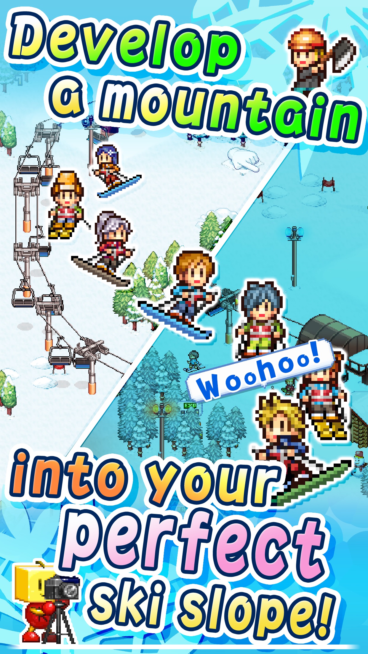 Screenshot do app Shiny Ski Resort