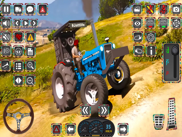 Tractor Transport Farming Game