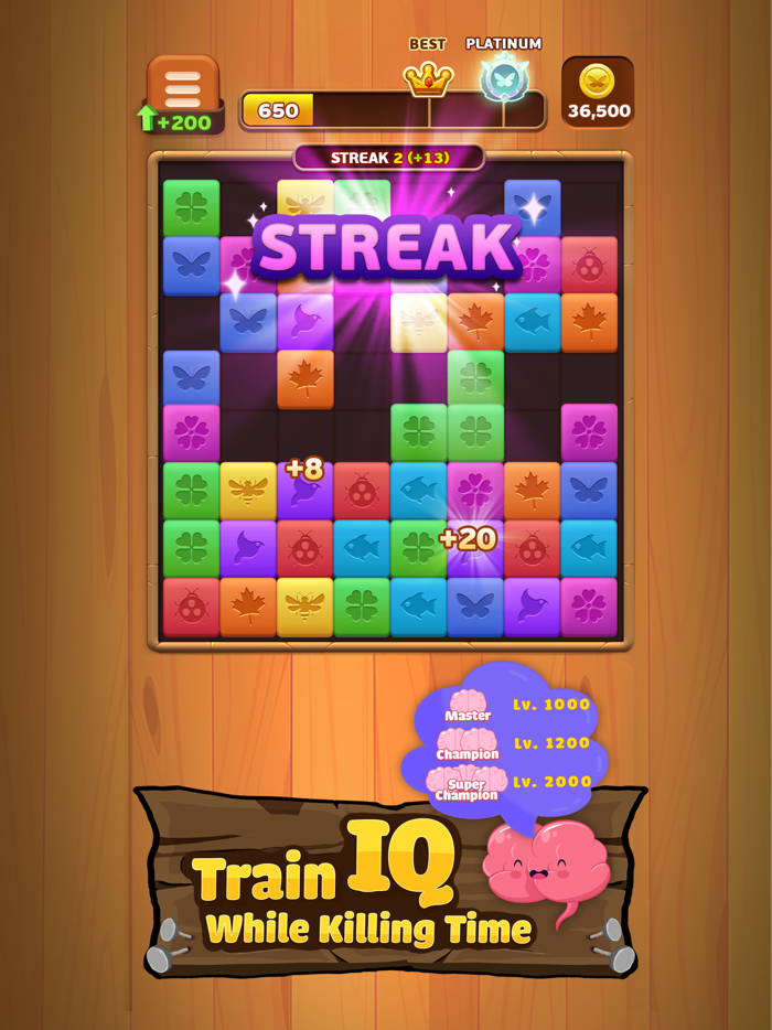 Triple Butterfly woody puzzle