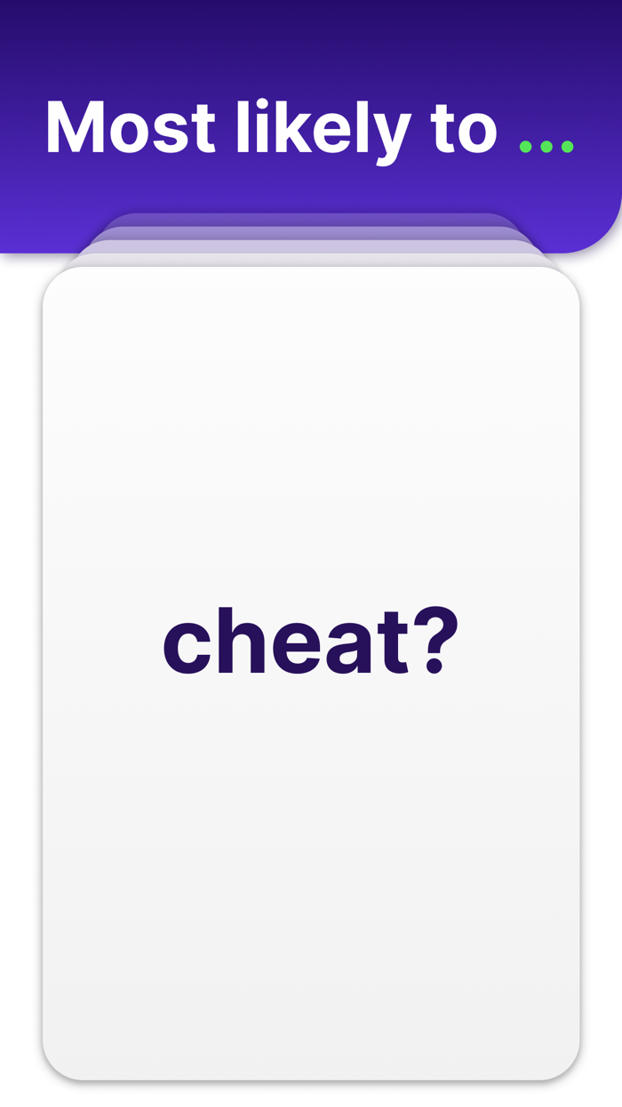 Most Likely To Party Games