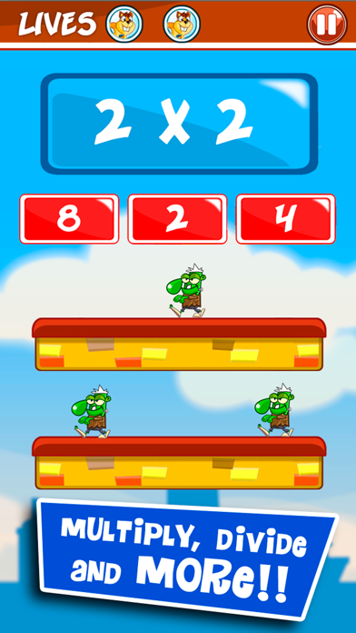 Basic Math: Monster Numbers Screenshot