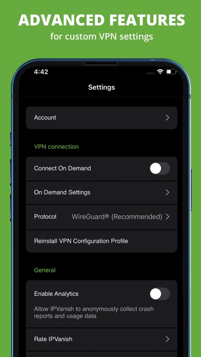 IPVanish: Best VPN & Secure IP Screenshot