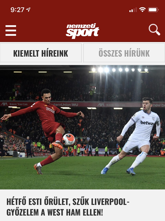 Screenshot #5 pour Nemzeti Sport