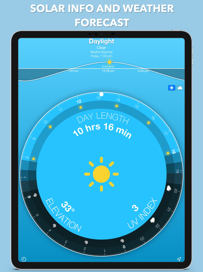 Sunrise Sunset Widget
